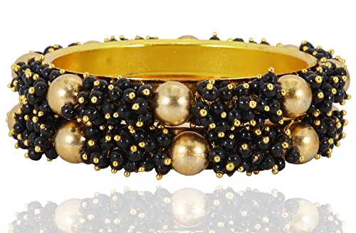 Image of NMII Metal and Zircon Studded Kadaa set for Women /Girls