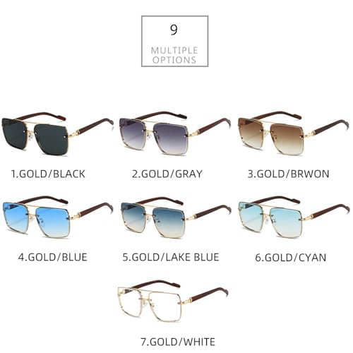 Forubom Retro Gradient Sunglasses UV400 Protecti, Definitein Sunglasses, Sunailing Glasses for Outdoor Travel4