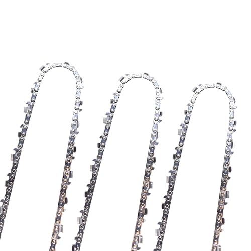 LADAMI 3 catene per motosega, 0,325", 1,5 mm, 64 maglie, 38 cm, scalpello completo, catena universale compatibile con Dolmar Husqvarna e altri produttori, motoseghe