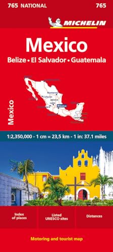 Michelin Map Mexico 765 (Maps/Country (Michelin))