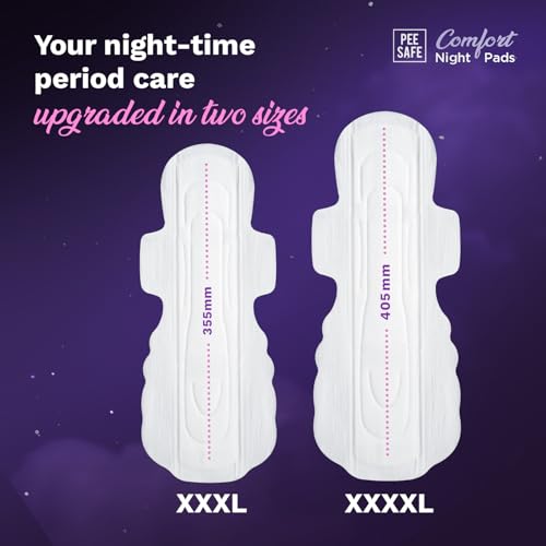 Image of Pee Safe Comfort Night Pads XXXXL 2 Pads - 405mm | 76% Longer