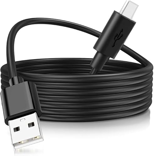 3FT USB Charging Cable Compatible with HOMPOW G58 3000A Peak Portable Car Jump Starter Power Bank Power Lead Cord