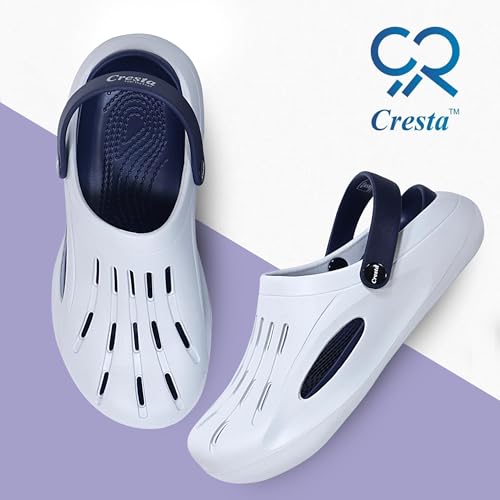 Image of CRESTA Kids Clogs Shoes for Boys & Girls Dailywear Comfortable, Lightweight Anti-Skid Indoor & Outdoor Sandals Clogs for Kids