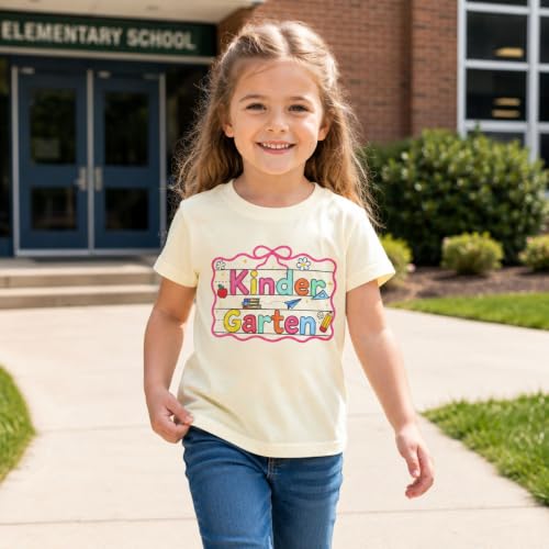Image of Kindergarten Shirts for Girls Watch Out Kindergarten Here I Come Shirt Kids Back to School T Shirt Children School