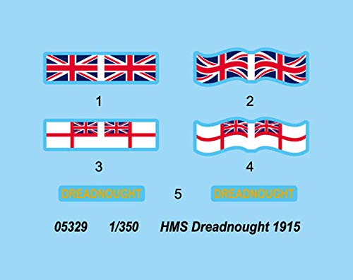 Amazon | トランペッター 1/350 イギリス海軍戦艦 HMS ドレッドノート