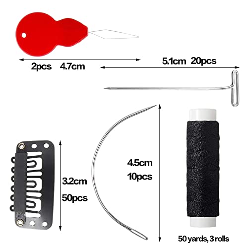 85 Pezzi Set per Parrucca Clip per Estensioni di