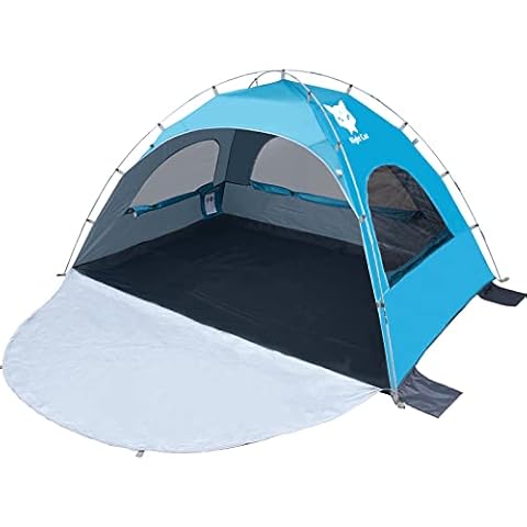 Night Cat Beach Tent Cover