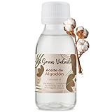 Gran Velada - Aceite de Algodón 250ml | Fase Grasa Vegetal Emoliente y Acondicionadora | Para Cremas Lociones Sérums Capilares Jabones y Aceites de Masaje de Uso Diario