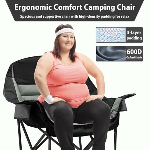 Youtanic Oversized Camping Chair YX04-006-GRAY-B の商品画像 3