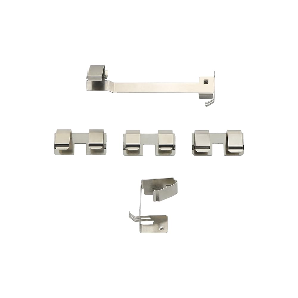 BENET Battery Contact Kit Replacement for FLUKE 1503 1507 1577 1587 Insulation Resistance Tester, Sliver