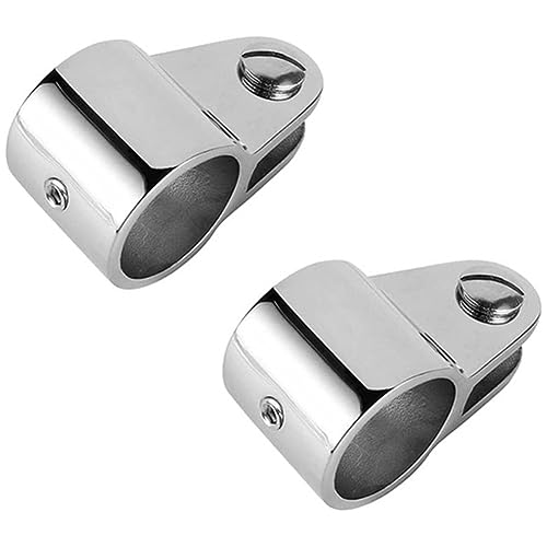 2 Pezzi Bimini Top Jaw Slide Marine Boat Hardware Fitting 316 Acciaio Diametro Interno 1 pollici 25.4 Mm