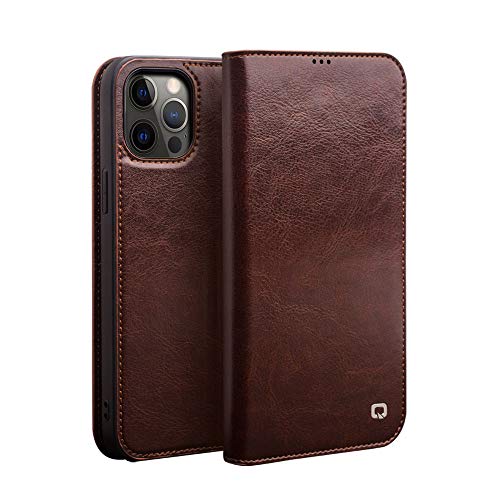 Étui fin pour iPhone 12 Mini en cuir véritable : protégez les angles sans encombrement