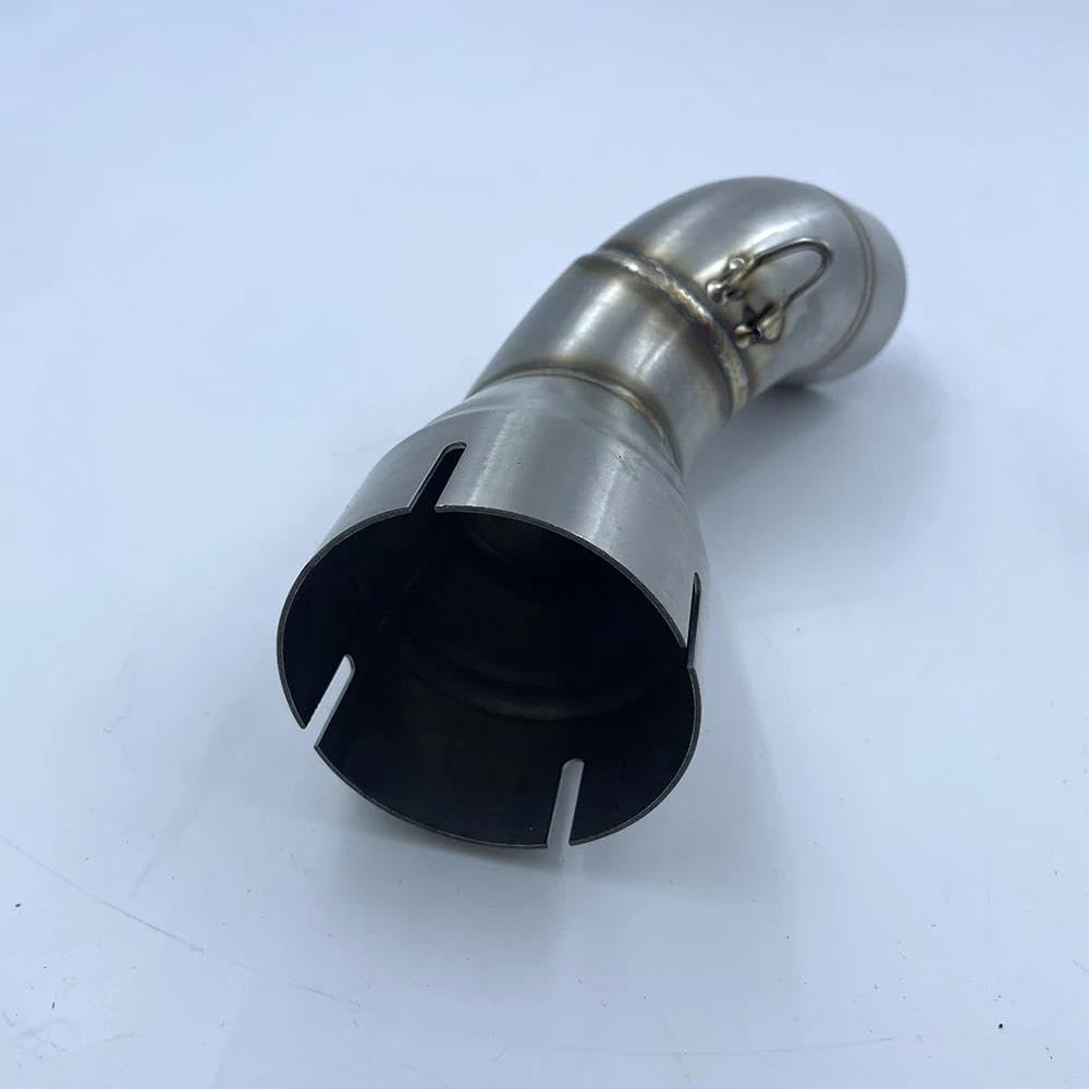 Silenciadores Escape Sistema Escape Motocicleta Sección Media Connect 51mm Tubo Enlace Medio Silenciador para B&MW R1200GS ADV 2013-2019