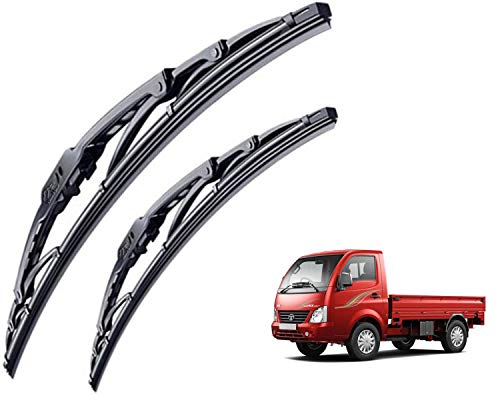 Image of WolkomHome High Performance OE Car Wiper Blade Replacement set of 2 Pc Right 20 inch Left 20 inch for TATA SUPER ACE R