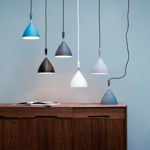 Doraloko Mini Vintage Chandelier Pendant Lights Kitchen Island, Black and Gold Living Room Decor Hanging Lights, Modern Brass Farmhouse Minimalist Decor for Dining Room(Gold Brass, 1 Pack) by Doraloko - Used condition - Image 7
