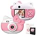 Produktbild le-idea Kinderkamera, 2.0 Zoll Digitalkamera 20MP 4K Fotoapparat Kinder,Wiederaufladbare Spielzeugkamera für Kinder zum (16G Speicherkarten)