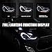 SPEC-D TUNING Glossy Black Smoke LED Projector Headlights w/Sequential LED Signals Compatible with 2012-2017 Hyundai Veloster, Left + Right Pair Headlamps Assembly