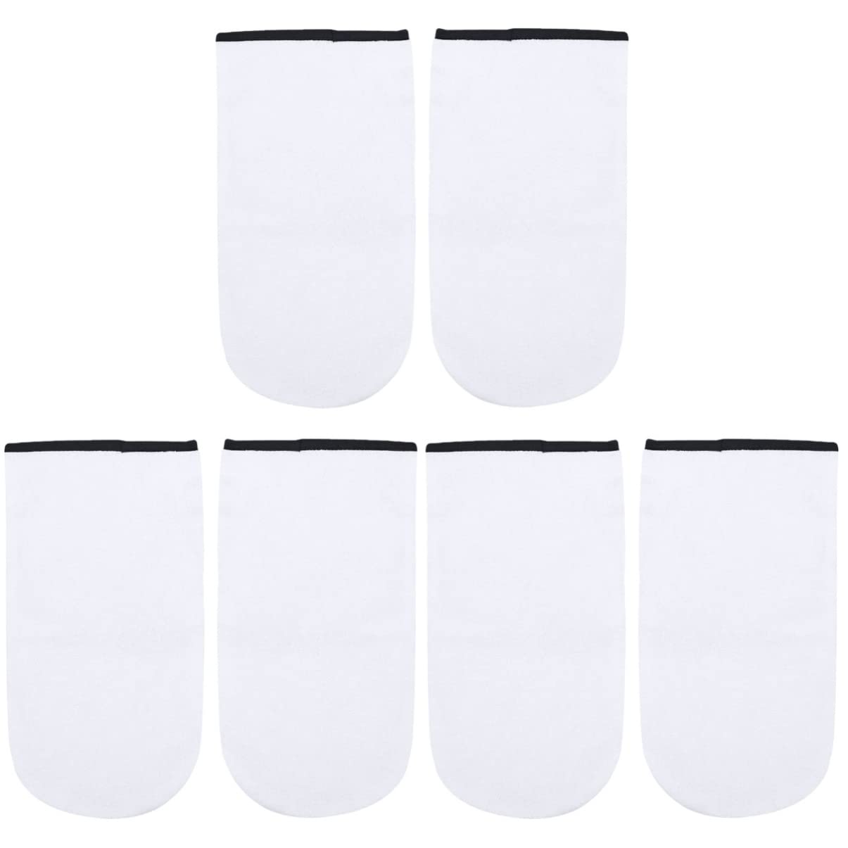 FOMIYES 3sets Paraffin Wax Mitts Hand Treatment Mitts for Bath Insulated Gloves Heat 2pairs*3