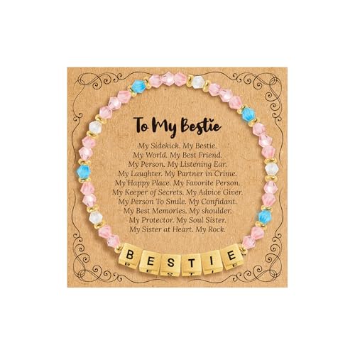 Image of BAYLAY Inspirational Family Lettter Bead Bracelet For Women,Jewelry Gifts For Granddaughter /Daughter /Mom /Sister /Wife /Niece /Aunt /Friend /Nana /Gigi,Mothers Day,Birthday