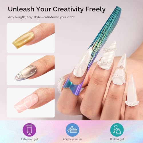 Set de 3 Brochas para Uñas Acrílicas MelodySusie miniatura 2