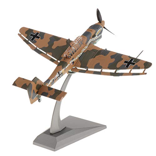 Helicóptero bombardero JU87 escala 1:72 militar de metal fundido