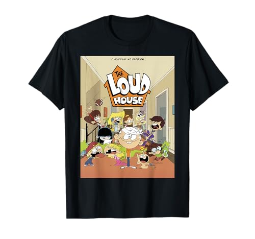 The Loud House Full Cast Poster T-Shirt