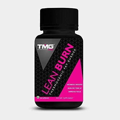 TMG PRO Women's Lean Burn Weight Loss Capsule | Fitness | Pre & Post Workout Energy & Burning Calories Protein Supplement (100Tablets)
