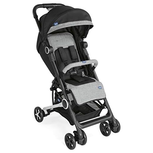 Chicco Miinimo2 Silla de paseo ultracompacta y ligera, solo 6 kg, color negro (Black Night)