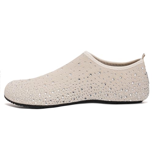 Image of WateLves Womens Barefoot Water Shoes Travel House Slippers for Indoor and Outdoor Aqua Socks for Beach Swim Surf Yoga Dancing Camping Must Haves