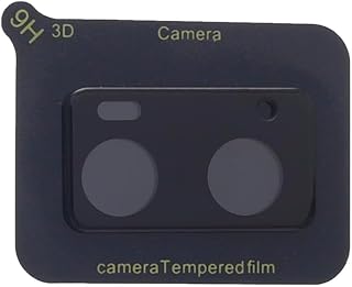 واقي عدسة الكاميرا لموبايل اوبو A96، شفاف واسود