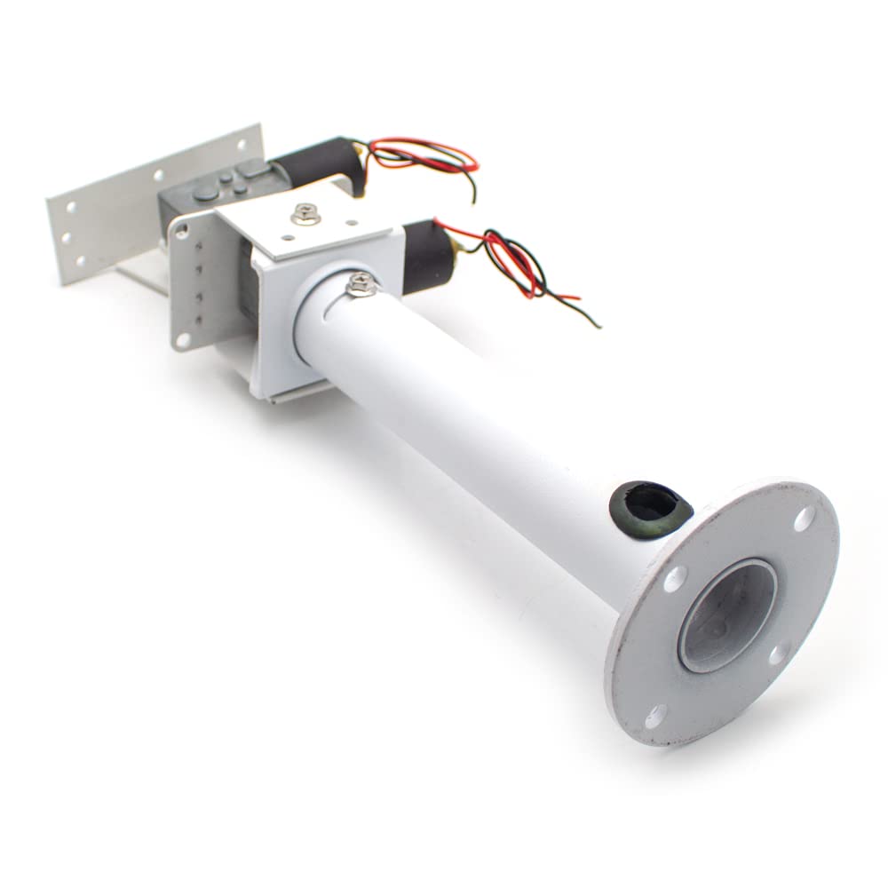 DC Zweiachsiger Kardanischer Solar Tracking Roboter Hochleistungs Hochdrehmoment Ganzmetall Schneckengetriebemotor