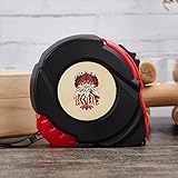 ベビーメタル Babymetal 巻き尺 7.5m スケール 長さ 測定 折れにくい スチール製巻尺 耐衝撃性 ロックタイプ ストラップ付き 水平に自立しやすい 距離測定器 目盛り 見やすい 装飾図面 地図作成 ため 測定ツール 家庭用 工学用 Diy 大工道具 作業工具