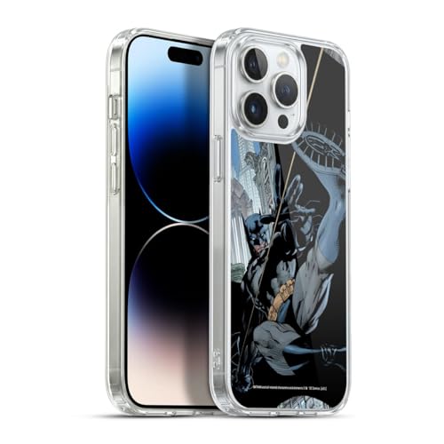 Funda de Gel Batman iPhone 13 Pro Max Carcasa de Silicona Comic Book Cover Hush #608