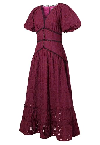 Image of CHIC STAR Womens Embroidery Maxi Dress