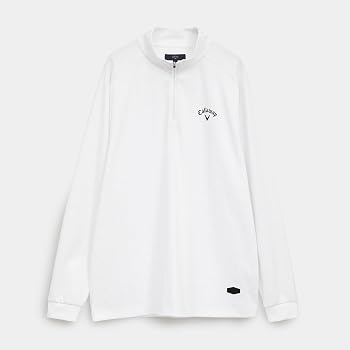 Amazon.co.jp: [キャロウェイ] 長袖シャツ モックネック UVカット ロゴ