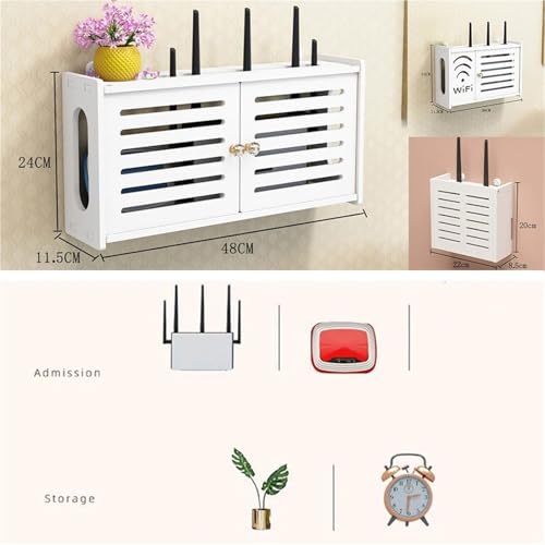 Boîtes rangement WiFi salon : la solution murale esthétique pour cacher vos modems - 3