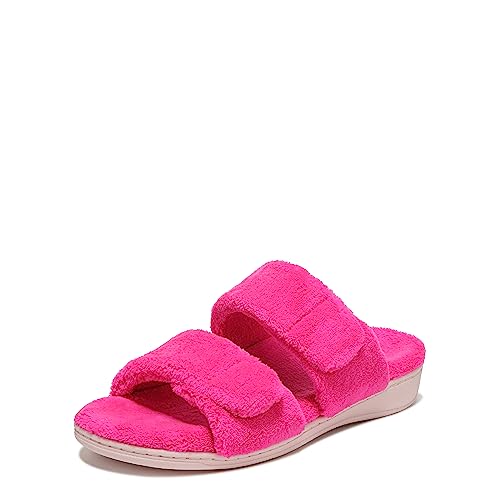 Vionic 192329902964 Women'S Indulge Dessie Slipper - Ladies Comfortable Cozy Adjustable House Slippers cover