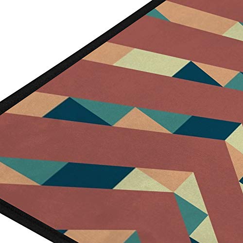 Alfombra de cocina lavable a máquina, antideslizante e impermeable colorida de 39x20" 6
