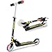 WeSkate Trottinette pour Enfants avec 2 Roues Lumineuses Scooter en Portable pour 4-12 Ans, Modèle Pliable, Poignées Ajustable, Jusqu'à 110lb
