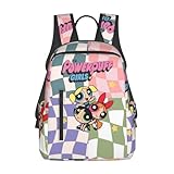 [BAIYUAN] パワーパフガールズ (1) リュックサック アニメ バックパック おしゃれ 大容量 軽量 通学 通勤 旅行 多機能 男女兼用 グッズ キャラクター お祝い プレゼント