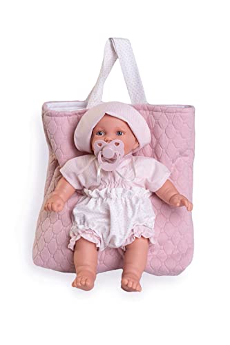 Muñecas Antonio Juan - Muñeca Petit Palabritas Con Bolso Portabebé En Oferta Muñecas Antonio Juan - Petit Palabritas Con Bolso Portabebé