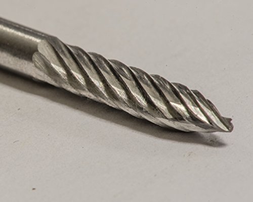 Fresa SG-44 de carburo sólido con corte simple 1/8" x 1/2" miniatura 4