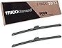 TRICO Diamond 22 Inch pack of 2 High Performance Automotive Replacement Windshield Wiper Blades For My Car (25-2222), Easy DIY Install & Superior Road Visibility