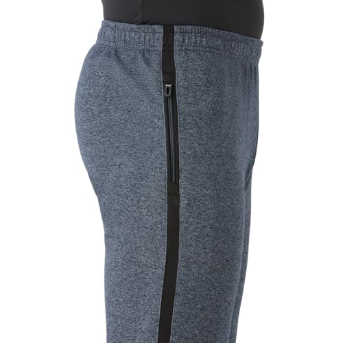 Image of berge' Men Cotton Polyester Comfy Regular Fit Sports Quality Track Pants with Secure Zipper Pocket, Casual Wear Lower Tracks Pant