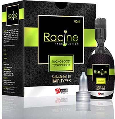 Racine Hair Lotion For All Hair Types Healthy Hair Anti Hair Fall Lotion For Women & Men (60ml)