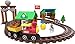 LINCOLN LOGS-Sawmill Express Train - 101 Parts - Real Wood Logs - Buildable Train Track-Ages 3+ - Best Retro Building Gift Set for Boys/Girls-Creative Construction Engineering-Preschool Education Toy