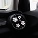 INEBIZ Cute Daisy Flowers Air Vent Decorations Clips Car Air Freshener Girly Charm Automotive Interior Aesthetic Decor Accessories for Women (White)