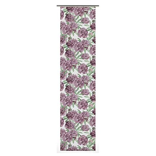Gardinia Tenda a Pannello, Bianco/Fantasia, 60 x 245 cm