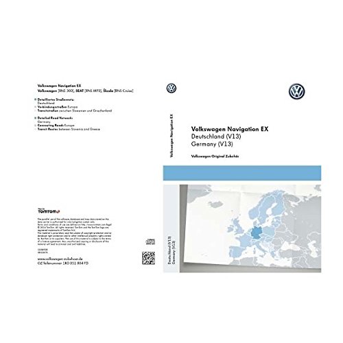 Volkswagen 1K0051884FD CD-ROM für Navigationssystem Deutschland EX (V13)