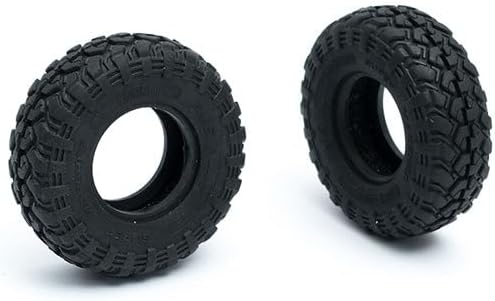 FMS FCX24M Rc Car Parts RC Crawler RC Trucks Parts Replacement Accessory for Discovery/Range Rover: Tire Set（4pcs）